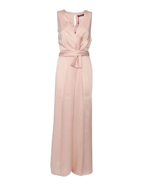 Max Mara Pink Pomez Jumpsuit