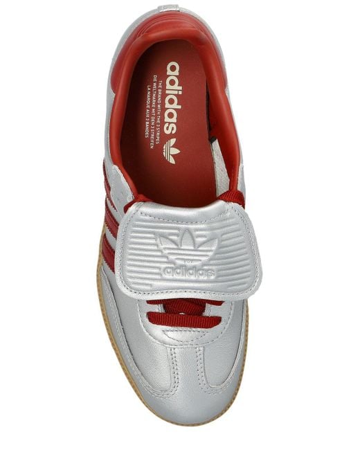 Adidas Originals Red Samba Long Tongue Shoes