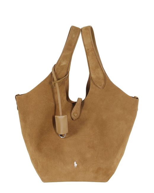 Polo Ralph Lauren Brown Ply Tote Medium