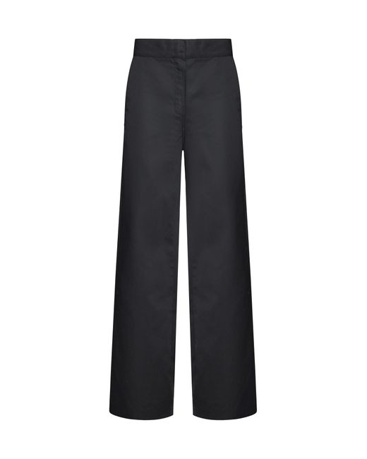 Palm Angels Blue Trousers