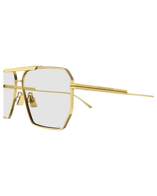 Bottega Veneta Black Sunglasses Eyewear for men
