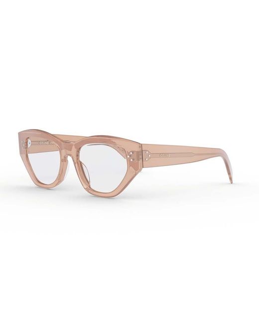 Céline Brown Cat-eye Framed Glasses