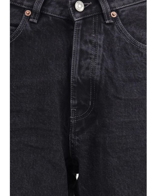 Saint Laurent Blue V-Waist Jeans