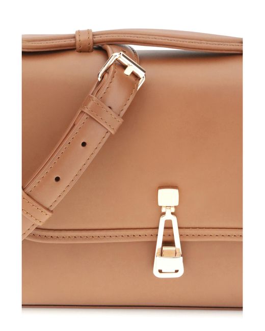 Gabriela Hearst Brown Shoulder Bag Leonora Leather