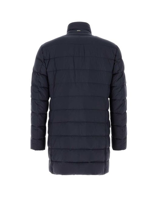 Herno Blue Quilts for men