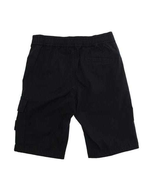 Stone Island Blue Shorts Cotton For for men