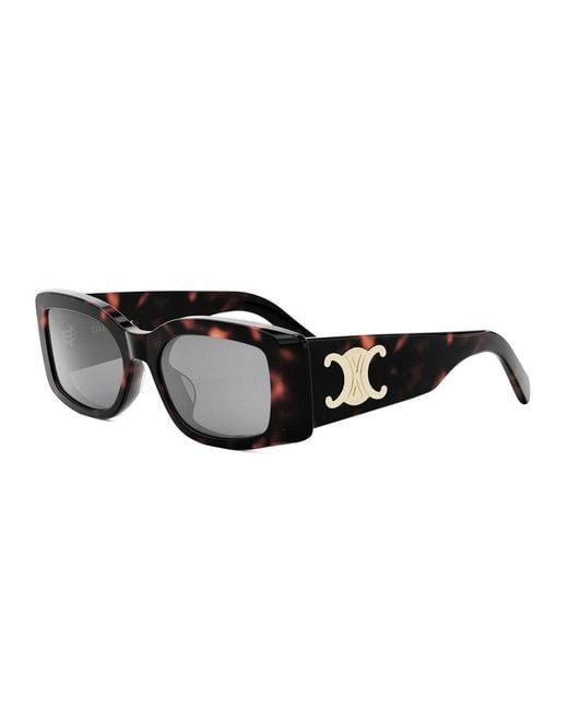 Céline Brown Triomphe Acetato Sunglasses