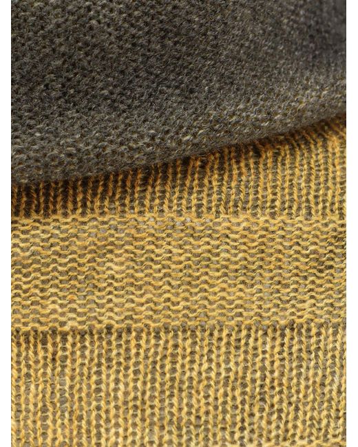 F Cashmere Green Bruco 89 Cashmere Turtleneck Sweater