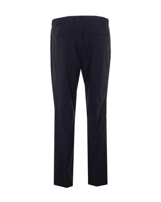 Herno Blue Trousers Polyester for men