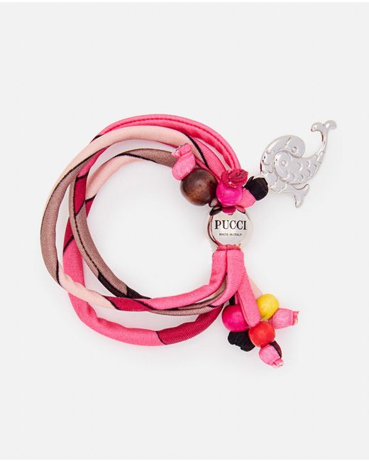 Emilio Pucci Pink Beach Bracelet