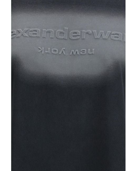 Alexander Wang Black T-Shirts