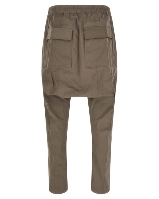 Rick Owens Natural Cotton Casual Pants for men