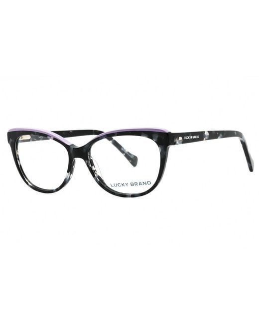 Lucky Brand Black Lucky Brand Vlbd239 Cat Eye Acetate Eyeglasses