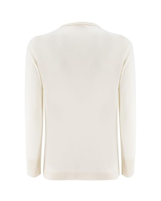 Fedeli White Sweater