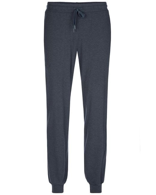 Calida Blue Pantalone Lyocell for men
