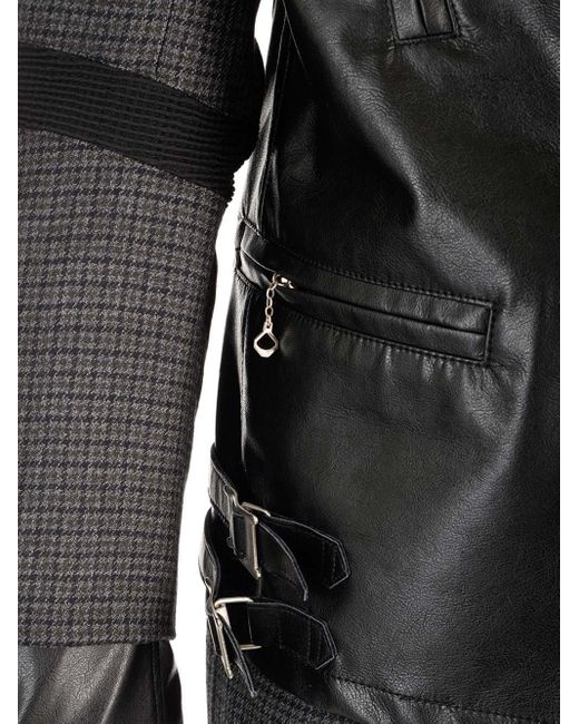 Junya Watanabe Black Double Layer Jacket for men