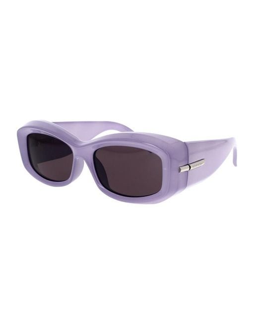 Givenchy Purple Frame And Lens Sunglasses for men