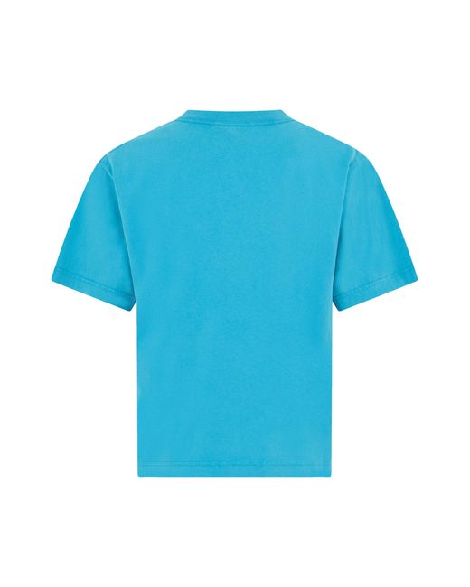 Balenciaga Blue T-Shirt Cotton T-Shirts & Jerseys