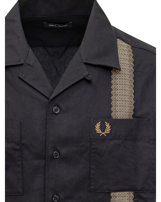Fred Perry Black Shirt for men