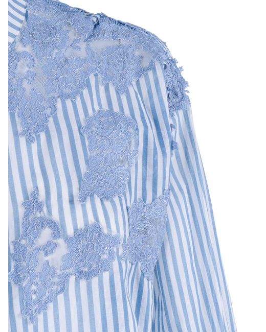Ermanno Scervino Blue Shirt