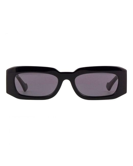 Gucci Black Frame And Lens Sunglasses for men