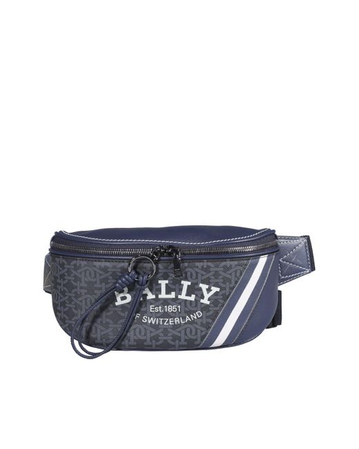 Bally Chatey Belt Bag in Blue for Men | Lyst