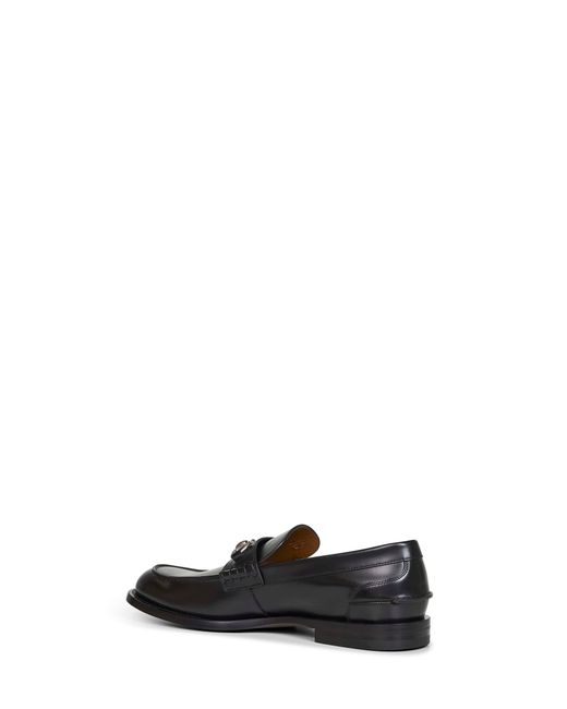 Gucci White Leather Loafers With Horsebit for men