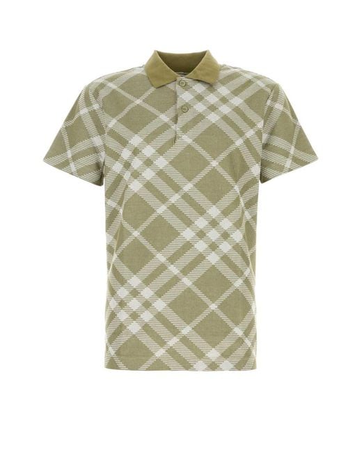 Burberry vintage shirt green on sale