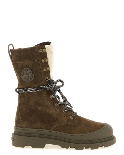 Moncler Brown Vera Boot