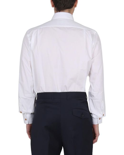 Vivienne Westwood White Krall Shirt for men