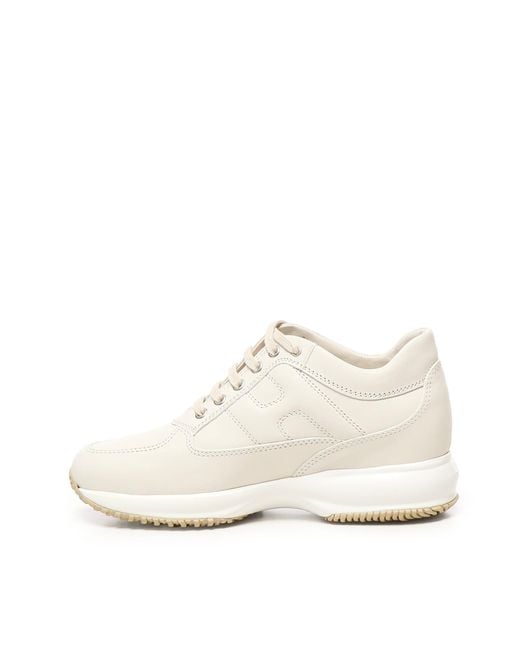 Hogan White Interactive Sneakers