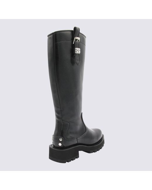 Ganni Black Boots
