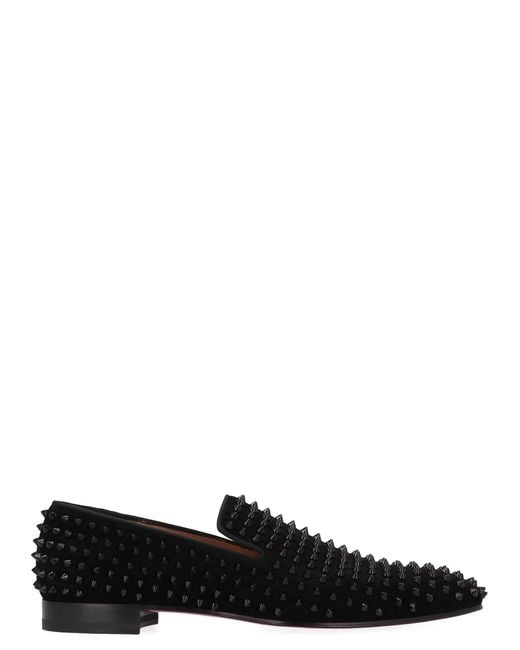Christian Louboutin Black Dandelion Loafers for men