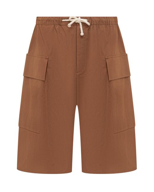 Jil Sander Brown Shorts for men