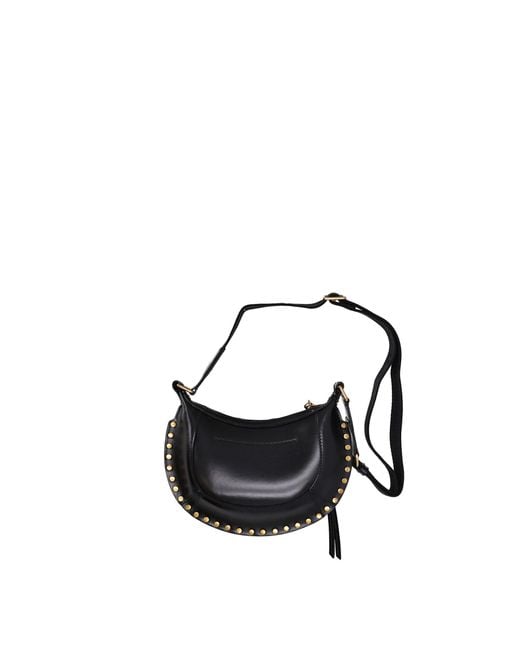 Isabel Marant Black Mini Moon Shoulder Bag