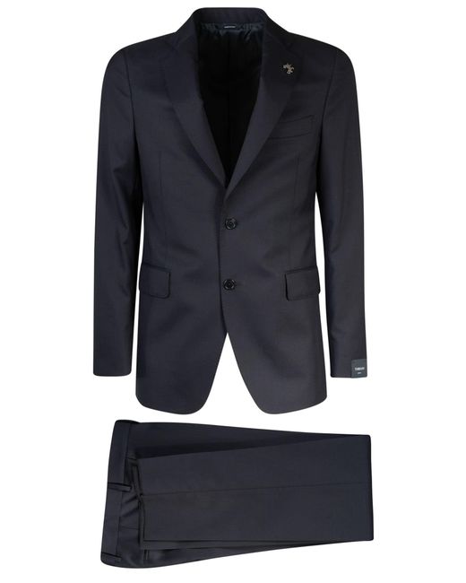 Tombolini Blue Classic Buttoned Suit for men