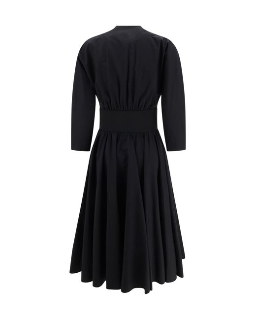 Alaïa Black Midi Dress