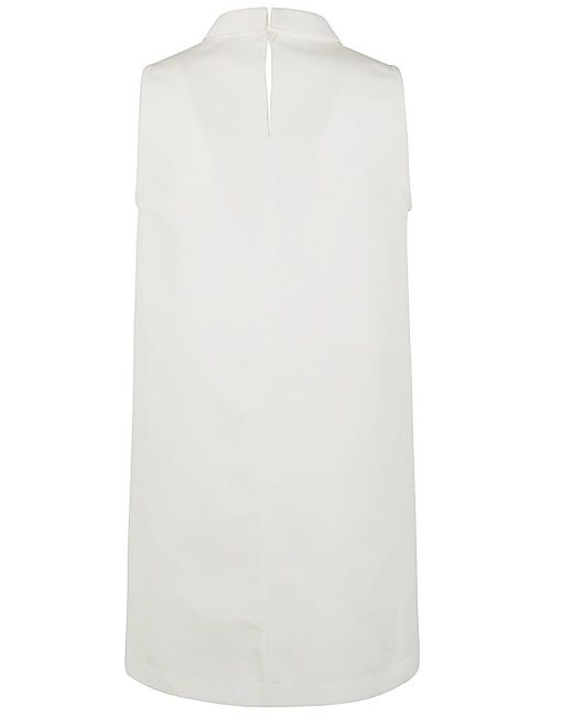 N°21 White Sleeveless Mini Dress