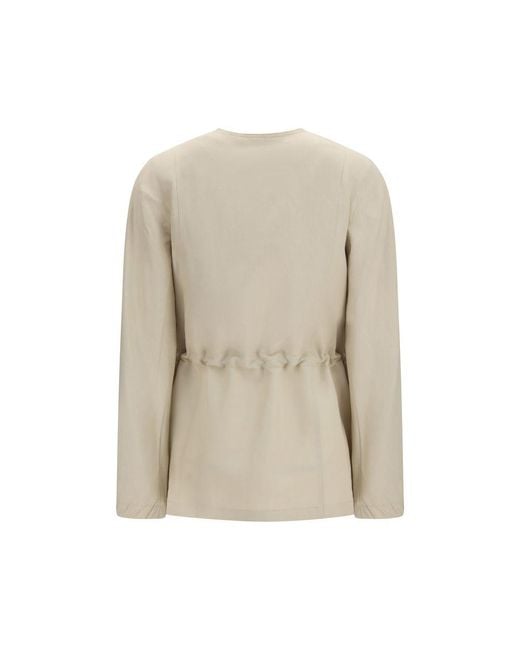 Max Mara Natural Beige Linen Full