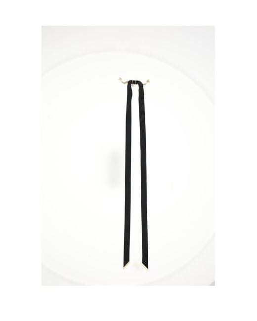 Dior White Choker Arabesque- Polyester Necklaces