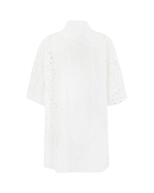Liviana Conti White Oversize Shirt