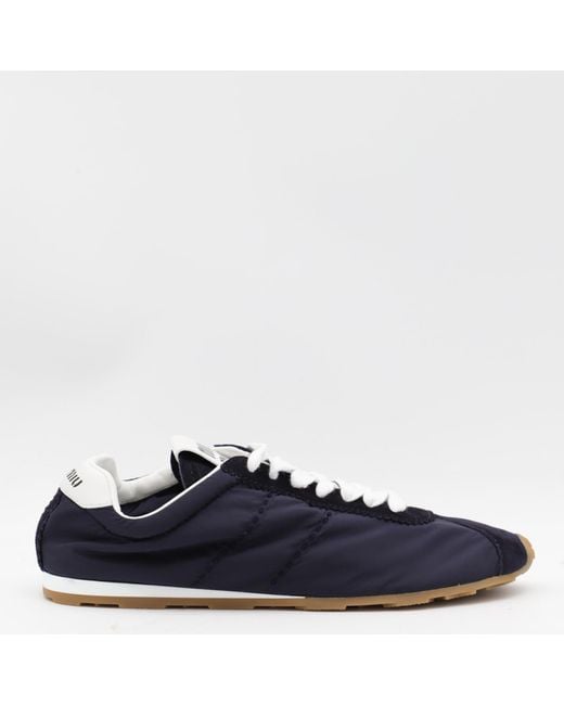 Miu Miu Blue Sneakers