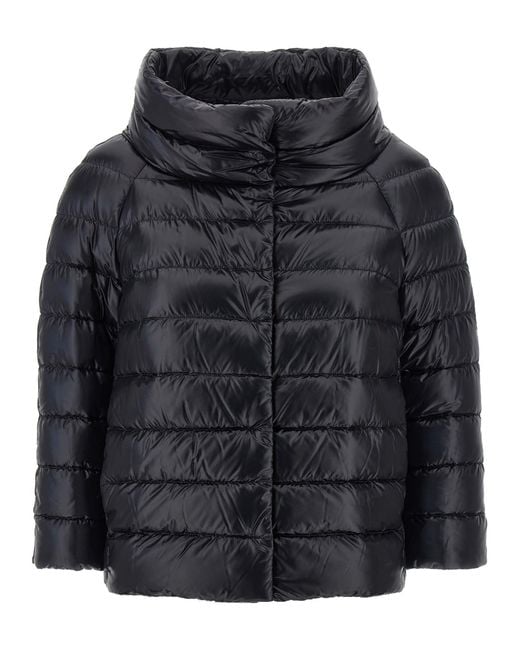 Herno Black Sofia Down Jacket