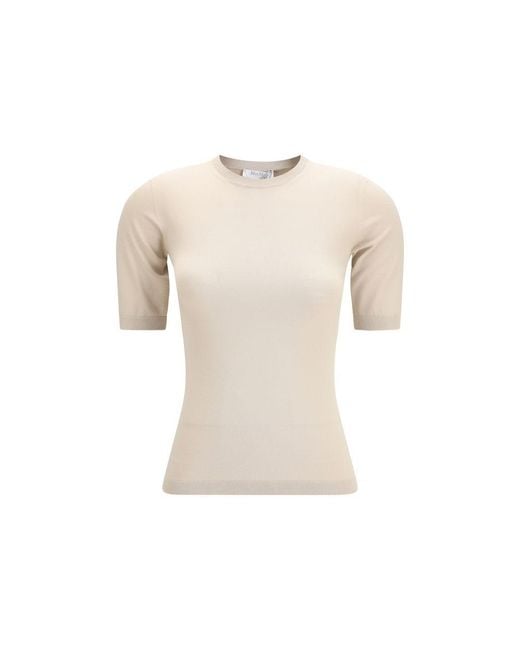 Max Mara Natural Beige Viscose T