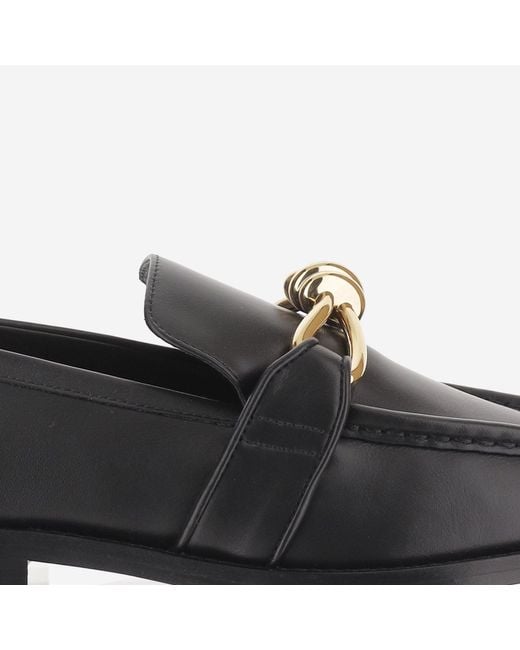 Bottega Veneta Black Loafers Astaire Leather Calf