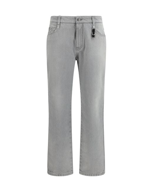Ermanno Scervino Gray Boyfriend Jeans Cotton
