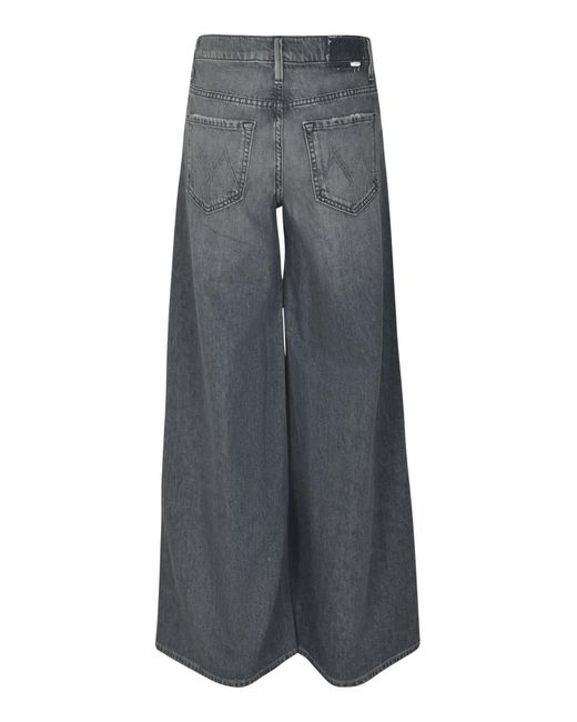 Mother Gray Flared Leg Jeans