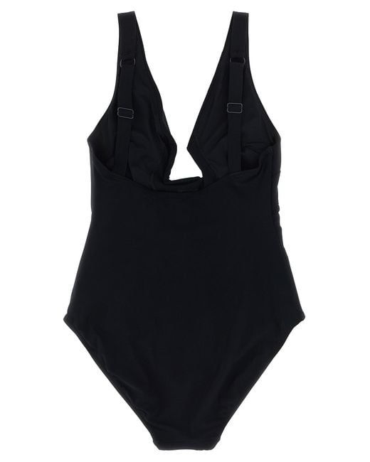 Zimmermann Black 'Rhiannon' One-Piece Swimsuit