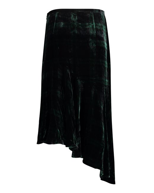 Polo Ralph Lauren Black Velvet Skirt