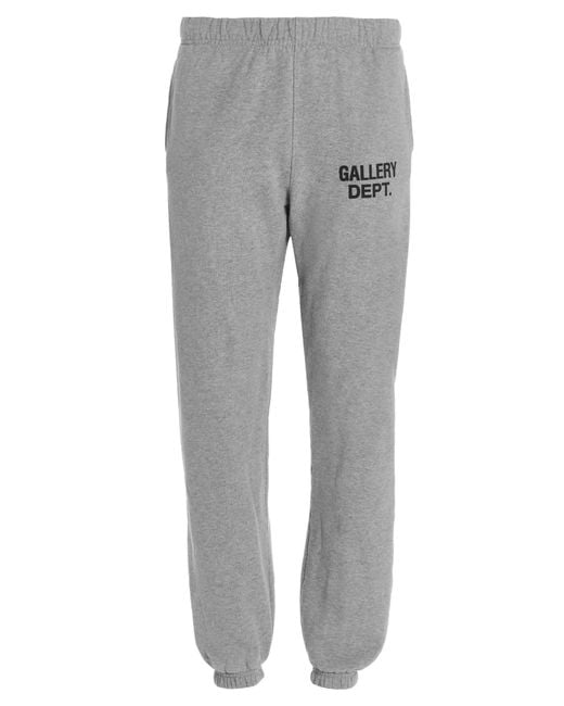GALLERY DEPT. Cotton English Logo joggers in Gray for Men | Lyst